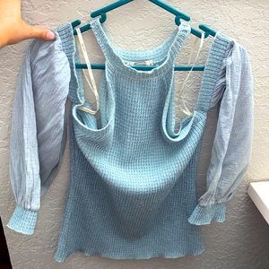 Gimmicks by BKE Cold Shoulder Sweater